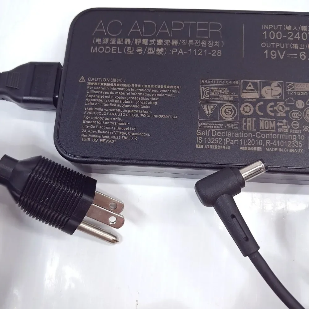 Asus Charger PA-1121-28 120W laptop power Adapter cord 100-240V Genuine OEM